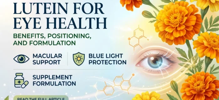 Lutein for Eye Health