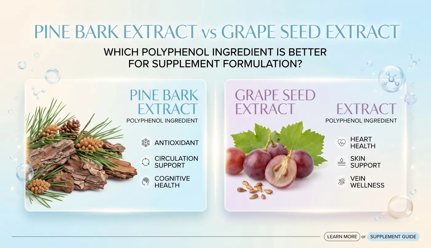 Pine Bark Extract vs Grape Seed Extract