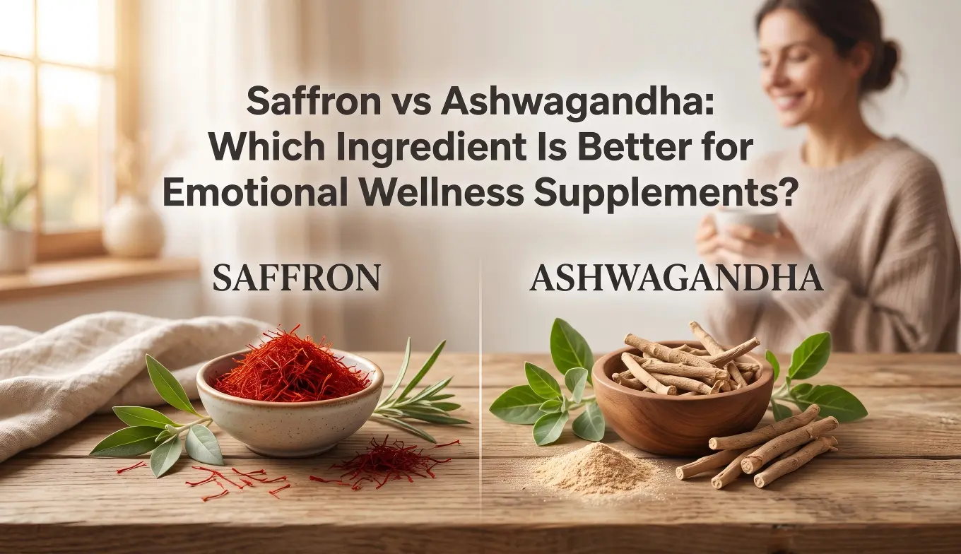 Saffron vs Ashwagandha