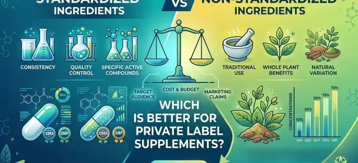 Standardized vs Non-Standardized for Private Label