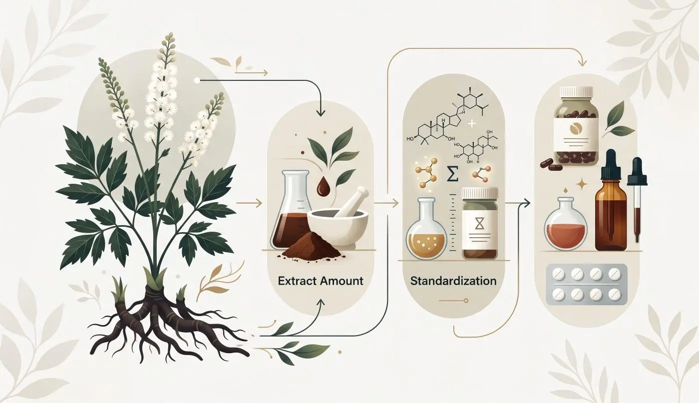 Black Cohosh Dosage guide