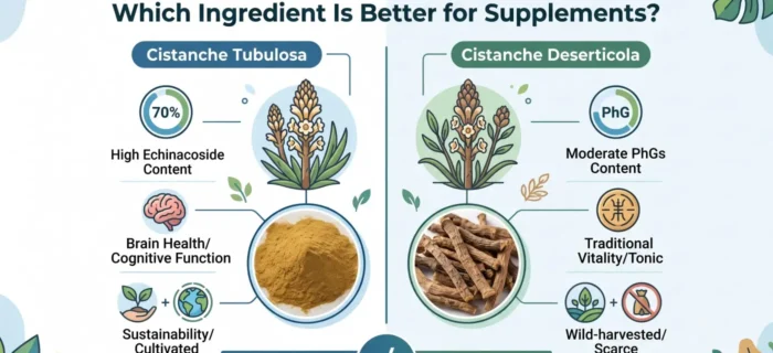 Cistanche Tubulosa Extract vs Cistanche Deserticola