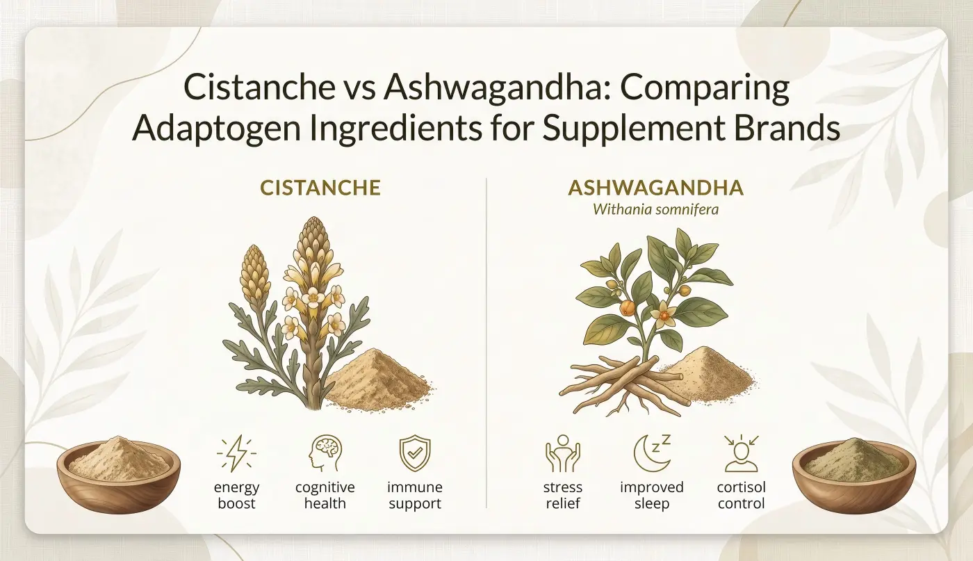 Cistanche vs Ashwagandha