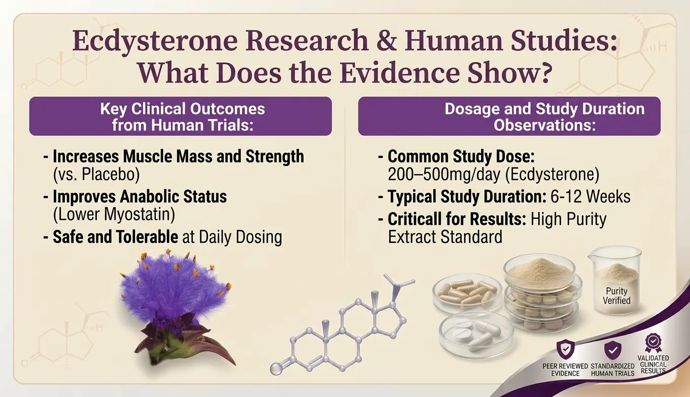 Ecdysterone Research & Human Studies