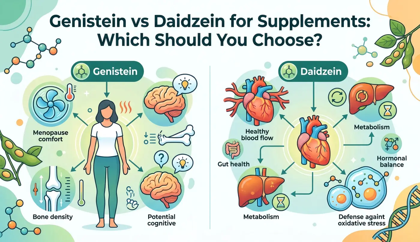 Genistein vs Daidzein