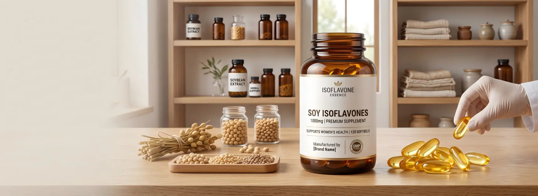 Soy Isoflavone Softgels Manufacturer
