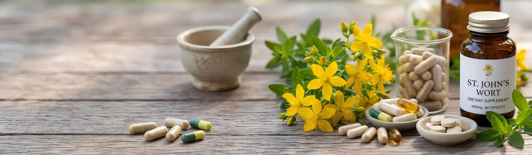 St Johns Wort Supplement Manufacturer