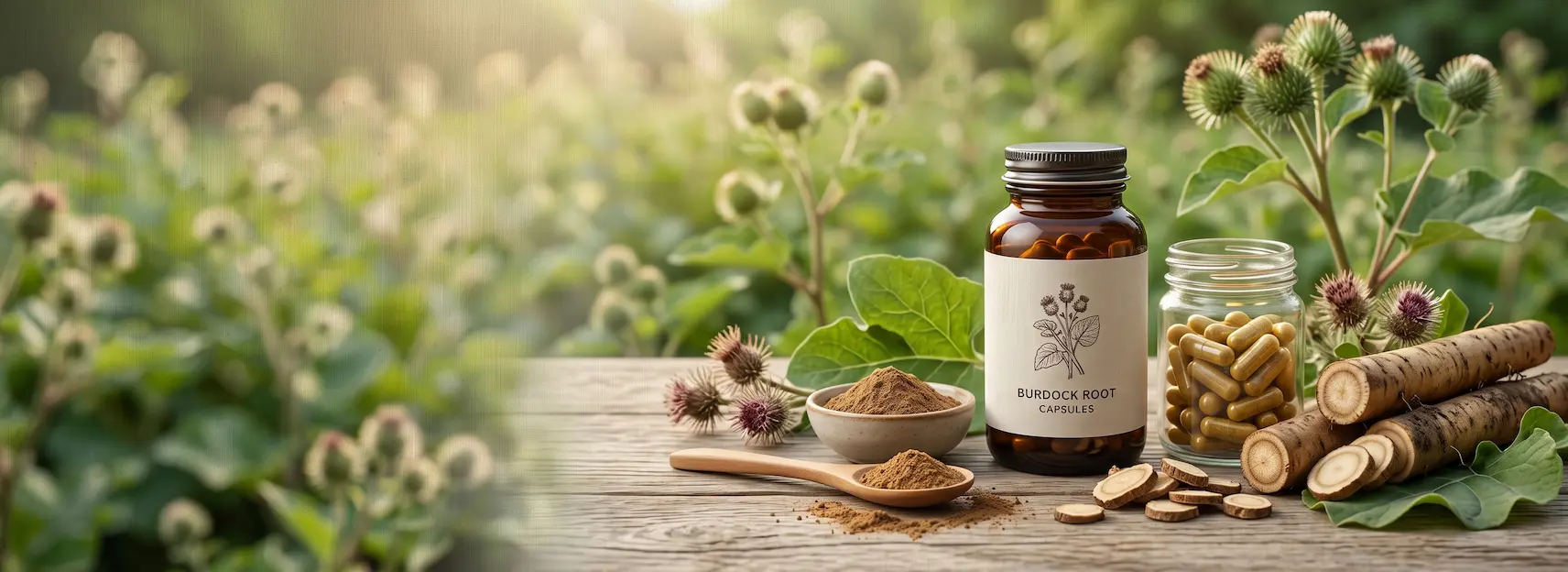 Burdock Root Supplement Manufacturing