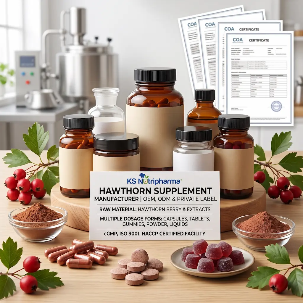 Hawthorn Supplement OEM ODM & Private Label