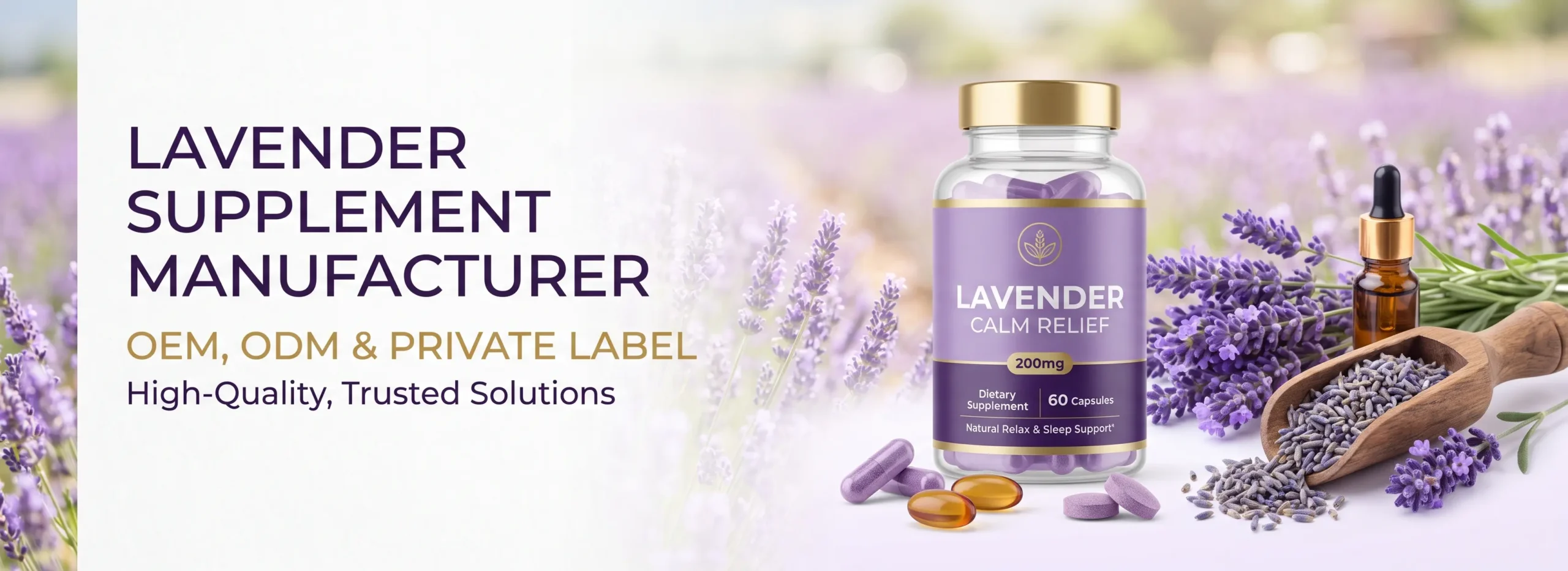 lavender supplement manufacturer