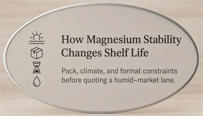 How magnesium stability changes shelf life