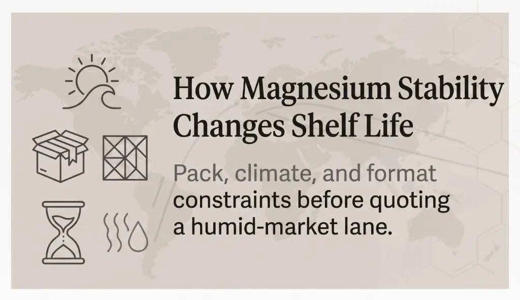 How magnesium stability changes shelf life